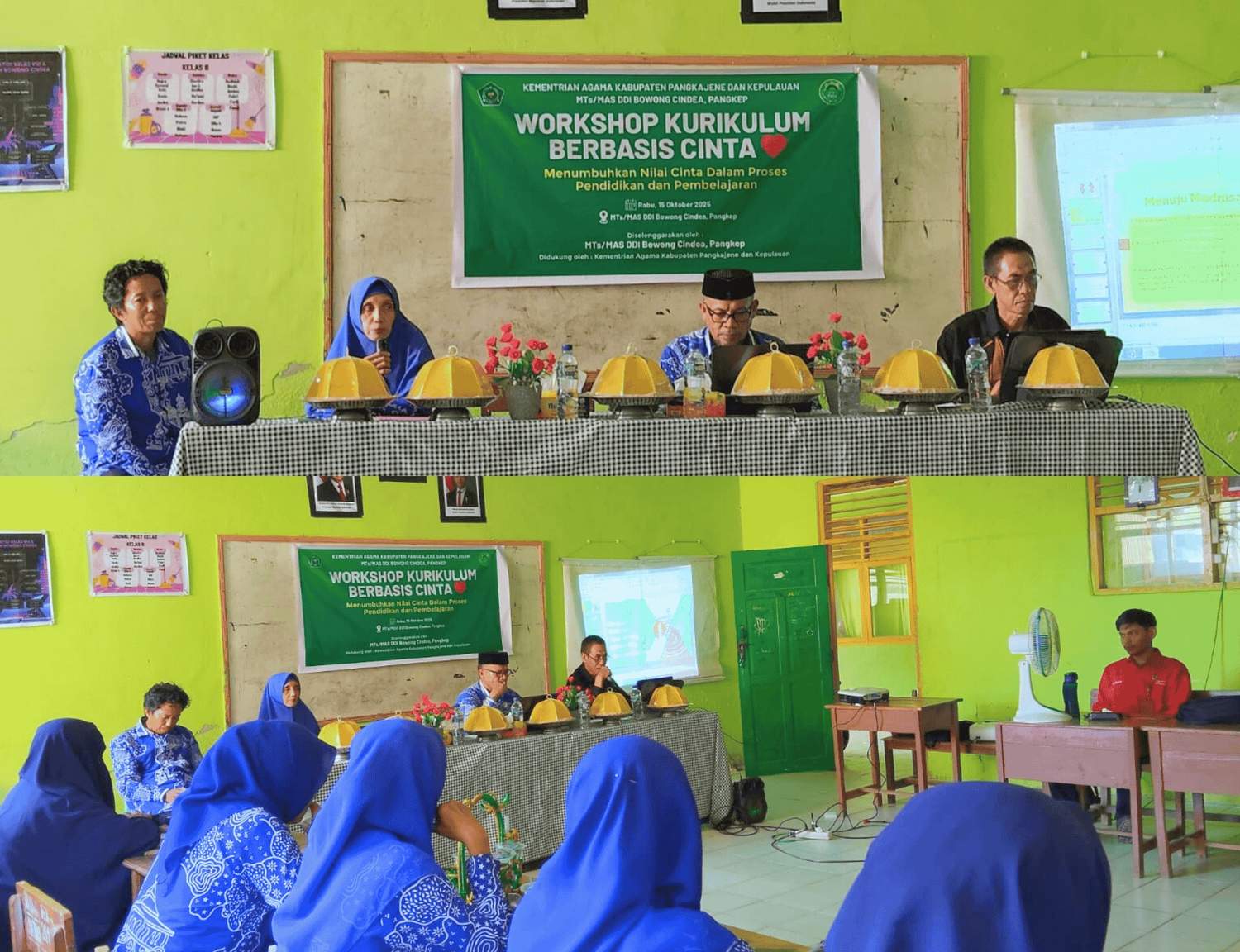 Workshop Kurikulum Berbasis Cinta di MTs dan MA DDI Bowong Cindea: Menumbuhkan Nilai Cinta Dalam Proses Pendidikan dan Pembelajaran