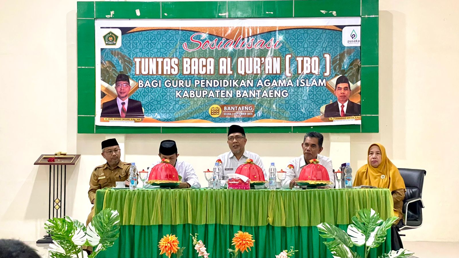 Sosialisasi Tuntas Baca Al-Quran (TBQ) pada Selasa, 2 September 2025 (Foto: Humas Kemenag Bantaeng)