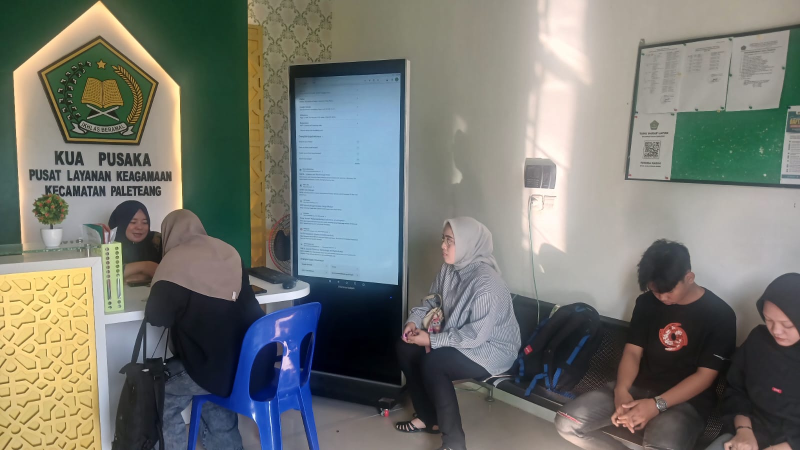 Responsif dan Humanis, Layanan PTSP KUA Paleteang Dapat Apresiasi Masyarakat