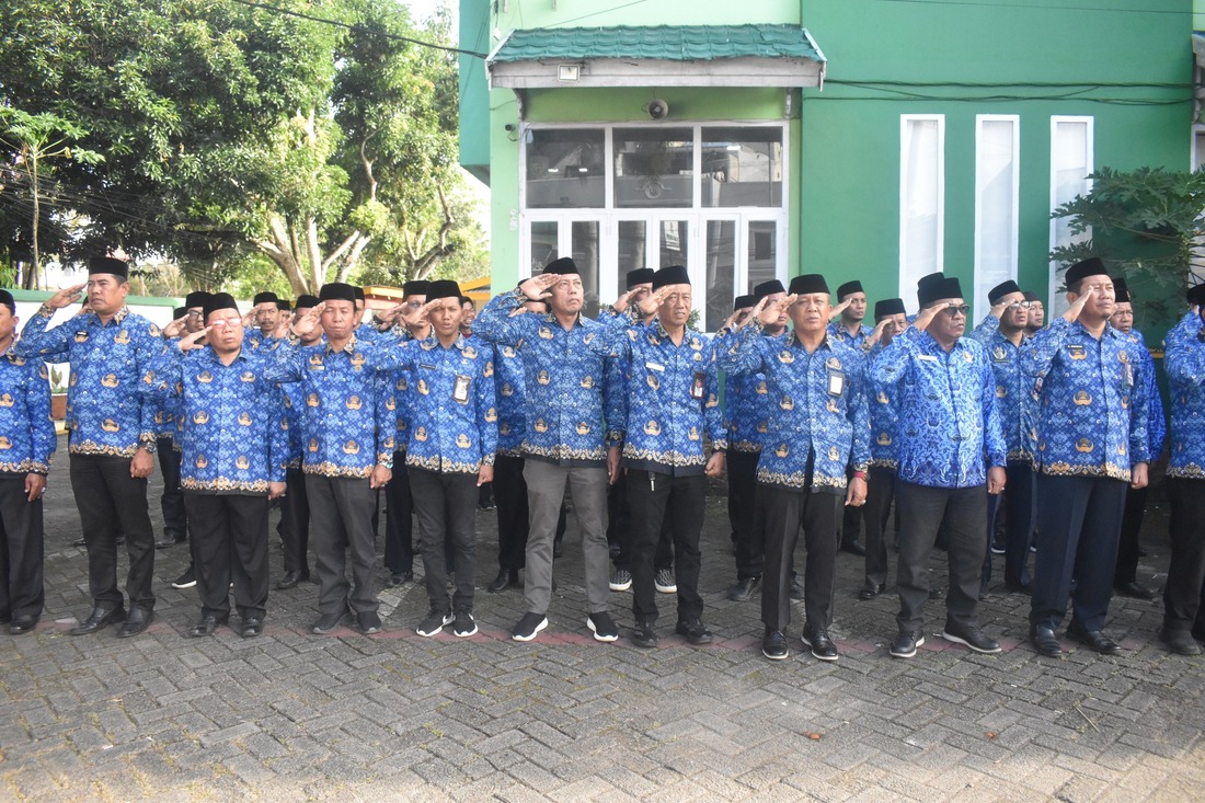 Kepala KUA Dua Boccoe Hadiri Upacara Hari Kesadaran Nasional di Kemenag Bone
