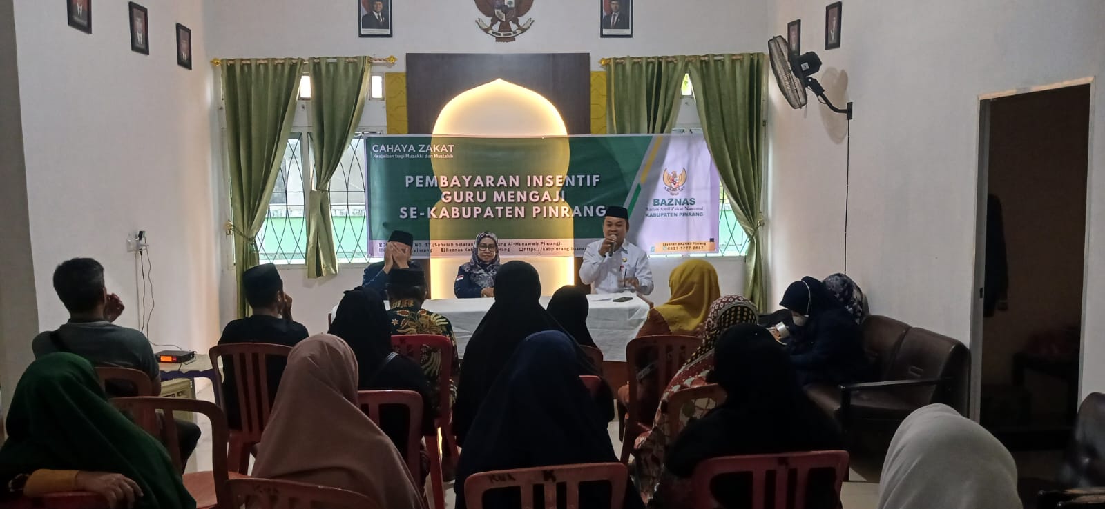 Kantor KUA Paleteang, Penyaluran Insentif Guru Mengaji