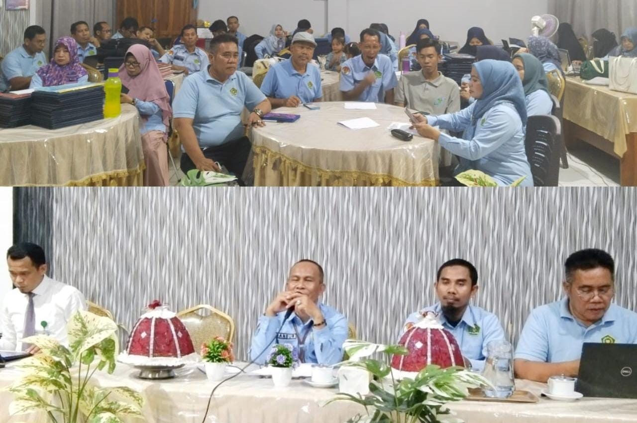 Suasana pertemuan di ruang diklat