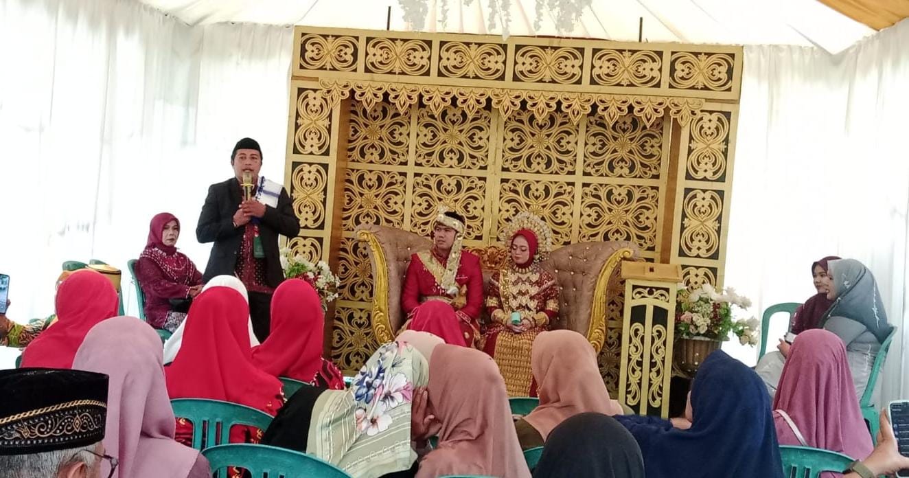 Solihin saat bawakan nasehat perkawinan