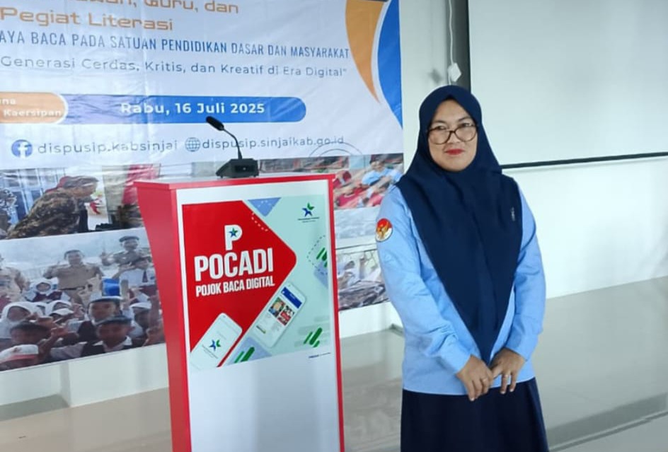 Tenaga Pendidik MTsN 1 Sinjai Ikuti Bimtek Literasi Informatika oleh Dinas Perpustakaan dan Kearsipan Sinjai