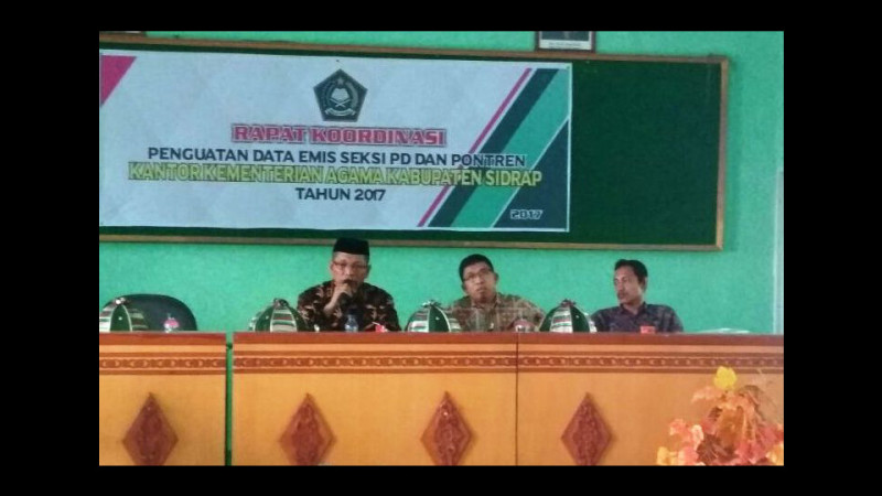 Rakor Emis Lingkup Seksi Pd And Pontren Kantor Kemenag Sidrap 6420