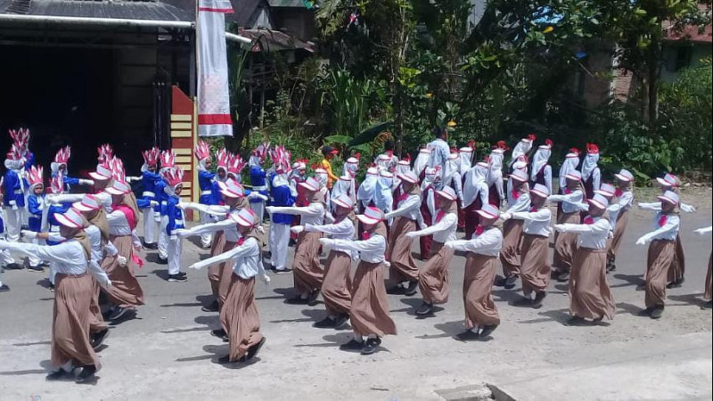 Meriahkan Hut Ri Ke 77 Mts Pabbambaeng Ikut Lomba Gerak Jalan Indah 4291