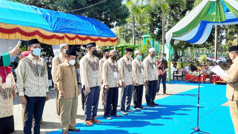 Ketua Harian Lptq H Muhammad Lantik Dewan Hakim Stqh 1956