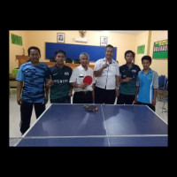 Atlet Tenis Meja Ganda Putra MTsN 1 Enrekang Menyabet Juara 1