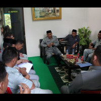 Rapat Evaluasi Kakan Kemenag Sidrap dengan Kepala KUA