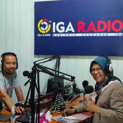 Syiar Dakwah di IGA Radio, Ini Pesan Ketua Pokjaluh Barru