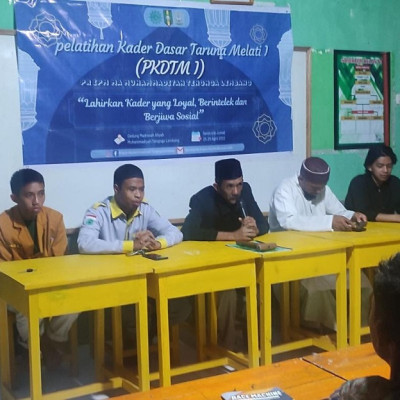 Pembukaan PKDMT 1 Ikatan Pelajar Muhammadiyah MA Tengah Lembang