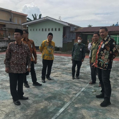 Ka.Kanwil Kemenag Sulsel Tinjau Lokasi Persiapan Pembangunan PLHUT Kemenag Sinjai