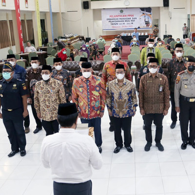 PPIH Embarkasi Makassar Dilantik, Kloter Pertama Berangkat 17 Juni 2022