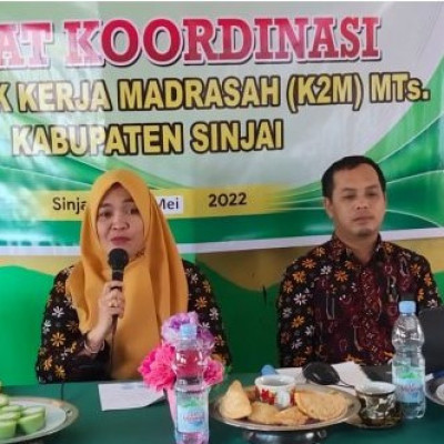 MTs Muhammadiyah Balangnipa Jadi Tuan Rumah Pelaksanaan Rapat KKMTs Kab. Sinjai