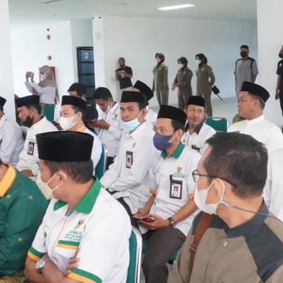 Kepala KUA Mallusetasi Hadiri Pelantikan Pengurus Baru BAZNAS Kabupaten Barru 2022-2027