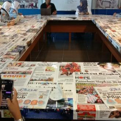 Organisasi Ekstra Kurikuler MTsN Gowa Lakukan Kunjungan Media