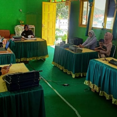 Rapat Tentang Peningkatan PBM di MTs Muhammadiyah Kajang