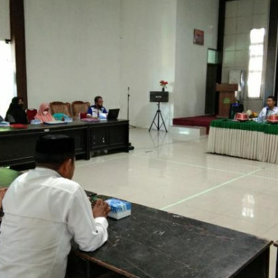 MTQ Provinsi Sulsel di Depan Mata, Bimas Islam Kemenag Gowa Gelar Rapat Persiapan