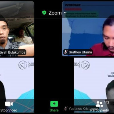 Ikuti Webinar Nasional, Humas As’adiyah Galung Beru Merasa Ilmunya Terbarukan