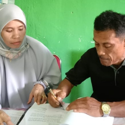 Penandatanganan LKH Bagi Guru MTs Muhammadiyah Bulukumba
