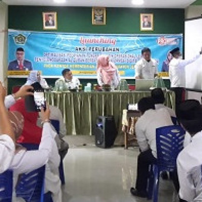 Launching Proyek Aksi Perubahan (SIPANRITA) Peserta Diklat PKP Kantor Kementerian Agama Kabupaten Jeneponto