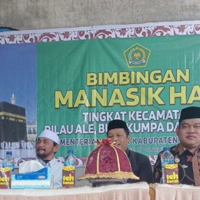 Kepala KUA Kajang Hadiri Bimbingan Manasik Haji 1443 H