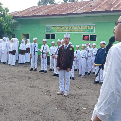 Kamad MTs As’adiyah Galung Beru Imbau Siswa Jaga Kesehatan