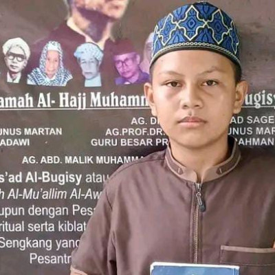 Santri Tahfizh As’adiyah Galung Beru Ini Pecahkan Rekornya Sendiri