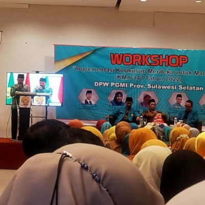 Ikuti Workshop, MA Ma'arif Bulukumba Siap Implementasikan Kurikulum Merdeka 