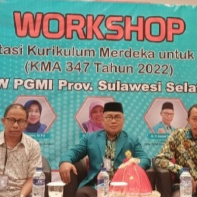 Kamad MTsN 2 Bulukumba Ikuti Implementasi Kurikulum Merdeka Belajar