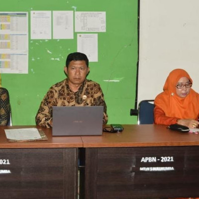 Kamad MTsN 5 Bulukumba, Gelar Rapat Tindak Lanjut Kankemenag Kabupaten Bulukumba