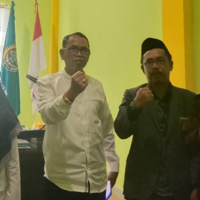 Kunjungan Ke Kota Santri, Kamad MTs PP. As'adiyah Galung Beru Temui Rektor IAI As'adiyah Sengkang