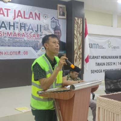 Jemaah Calon Haji Di Edukasi Tehnis Dalam Penerbangan.