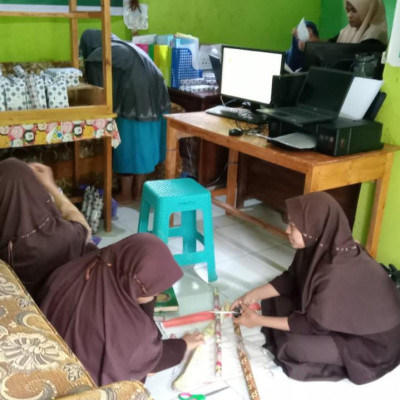 Giat Panitia Persiapkan Penutupan Lomba Porseni Tingkat PP. As’adiyah Galung Beru