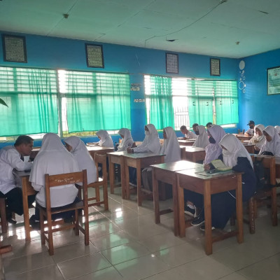 Panitia PPDB MAN 1 Bone Laksanakan Tes Baca Qur'an 