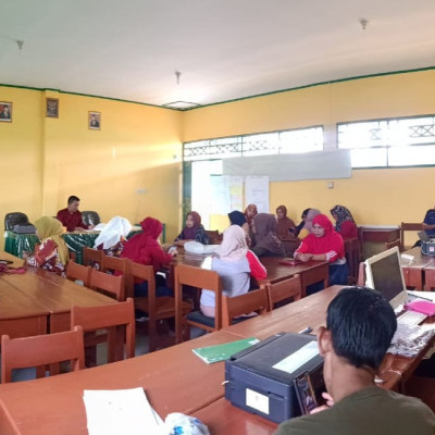 MIN 6 Bone Gelar Rapat Pembagian Tugas