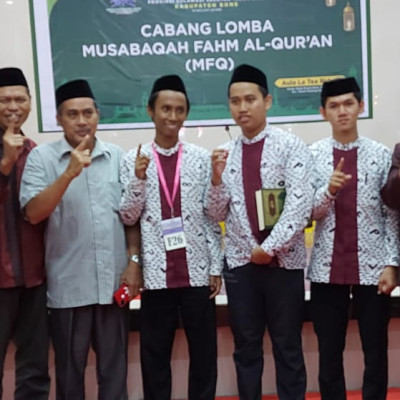 Kafilah Kab. Pinrang Raih Emas Pertama Cabang MFQ Putra MTQ XXXII Tingkat Provinsi Sulawesi Selatan