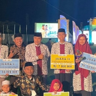 MTQ XXXII Tingkat Provinsi Sulawesi Selatan Tahun 2022, Kafilah Kab. Pinrang Raih 14 Medali
