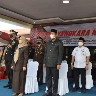 Hadiri HUT Bhayangkara ke-76, Kakankemenag Sinjai Harap Semakin Profesional, Modern, dan Terpercaya