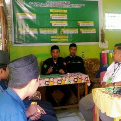 Sebelum Tes CSB MTs/MA PP. As’adiyah Galung Beru, Panitia Lakukan Briefing