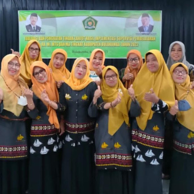 Kamad MTs Muhammadiyah Kajang Ikuti Rapat Evaluasi dan Penguatan Hasil Tindak Lanjut Supervisi Pembelajaran