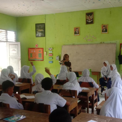 Hari kedua Matsama, Peserta Didik Baru MTs Bacari Terima Materi Tata Tertib