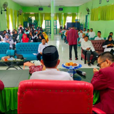 Kakan Kemenag Selayar Dampingi Rombongan UIN Alaudin Makassar Sosialisasi Di Aula Kankemenag
