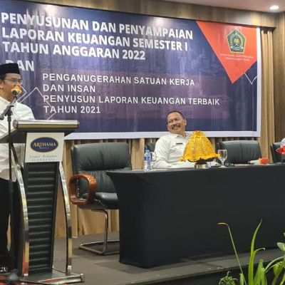 Operator MTsN 5 Bulukumba Ikut Penyusunan Laporan Keuangan Semester 1 Tahun 2022