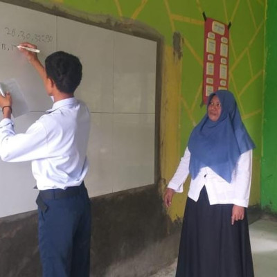 Guru Matematika MTsN 5 Bulukumba, Lakukan Refleksi Dalam Proses Pembelajaran