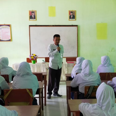 MATSAMA Hari Kedua MTs Nurul Yaqin Benteng, Kakan Kemenag Selayar Bawa Materi Moderasi Beragama