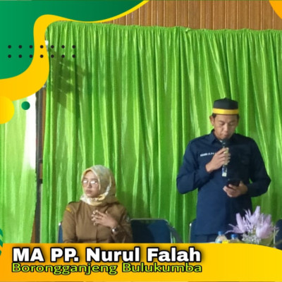 Wakil Pimpinan PP Nurul Falah Bacakan Doa  di Acara Musrembang Desa Garuntungan