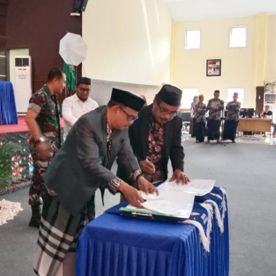 PP. As’adiyah Galung Beru Teken MoU dengan Ma’had Aly As’adiyah Sengkang