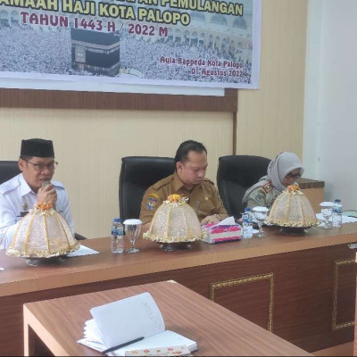 Gelar Rapat Persiapan Penjemputan Jamaah Haji Kota Palopo, H.Jufri Apresiasi Walikota Dan Jajarannya