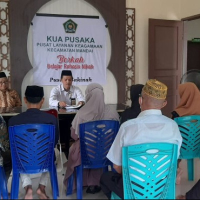 Pusaka Sakinah KUA Mandai Mediasi Cegah Nikah Anak